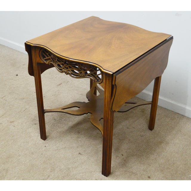 Traditional Baker Historic Charleston Side Table For Sale - Image 3 of 13