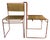 Vintage Italian Flyline Spaghetti Chairs by Giandomenico Belotti, Set of 2 For Sale