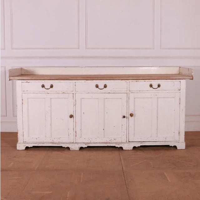 Scottish Painted Dresser Base For Sale - Image 11 of 11