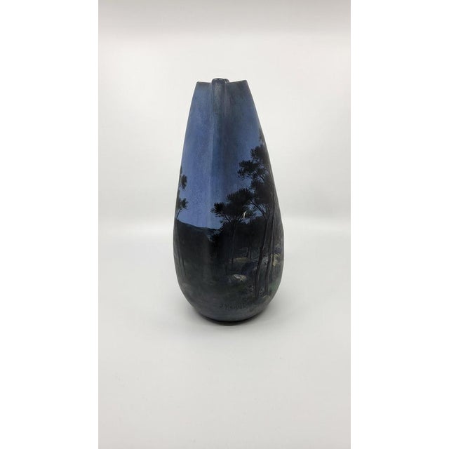 Ceramic Vintage Vase by Jérome Massier For Sale - Image 7 of 13