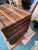 Late 19th Century Antique Flat-Top Steamer Trunk With Original Excelsior Lock | Circa 1895–1915 For Sale - Image 5 of 18