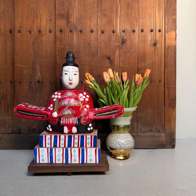 Antique Japanese Wooden Door Wall Panel, 1890s For Sale - Image 13 of 18