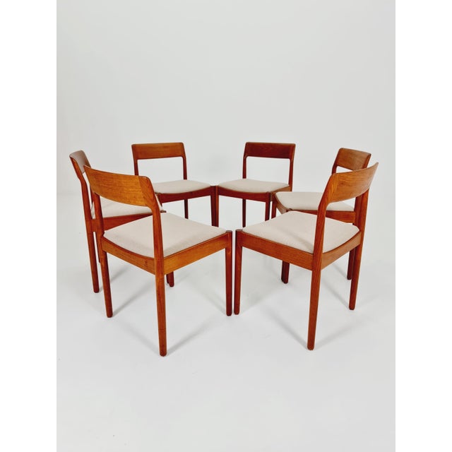 Danish Teak Dining Chairs from Johannes Norgaard, 1960s, Set of 6 For Sale - Image 16 of 18