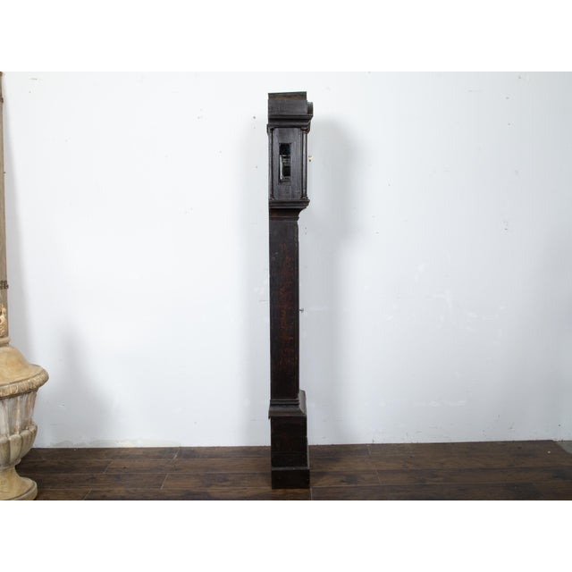 Brown English 18th Century Chinoiserie James Hewitt of Sunderland Tall Case Clock For Sale - Image 8 of 12