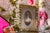 Victorian Antique Photo Frame . Antique Gilded Frame With an Oval Victorian Cabinet Card Portrait. For Sale - Image 3 of 9