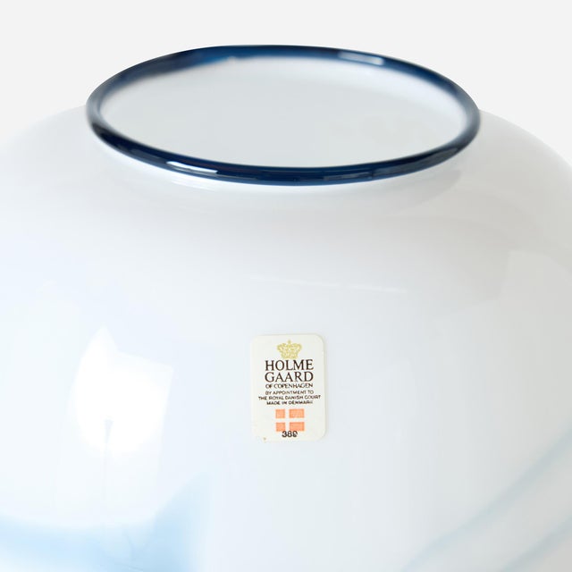 1980s Atlantis Vase by Michael Bang for Holmegaard For Sale - Image 5 of 9