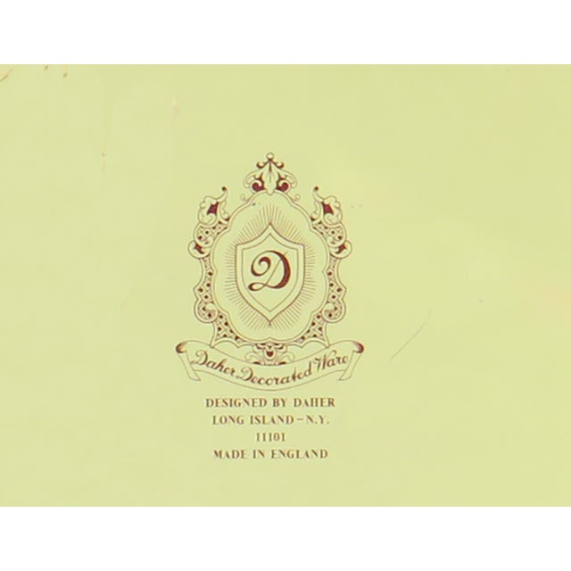 Large English Tole Trays of Paris Montmartre Street Scene & Moulin Rouge, Set of 2 For Sale - Image 4 of 7