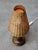 Vintage Italian Wicker Table Lamp For Sale - Image 3 of 12