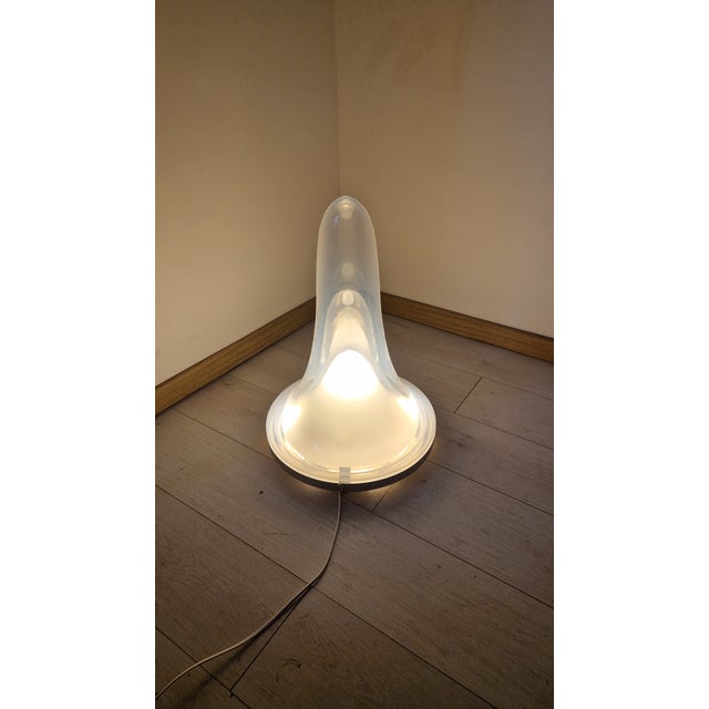 Ciuccio Table Lamp in Murano Glass and Metal by V. Nason, 1980s For Sale - Image 13 of 17