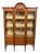 Edwardian Kingwood and Walnut Display Cabinet, 1900s For Sale