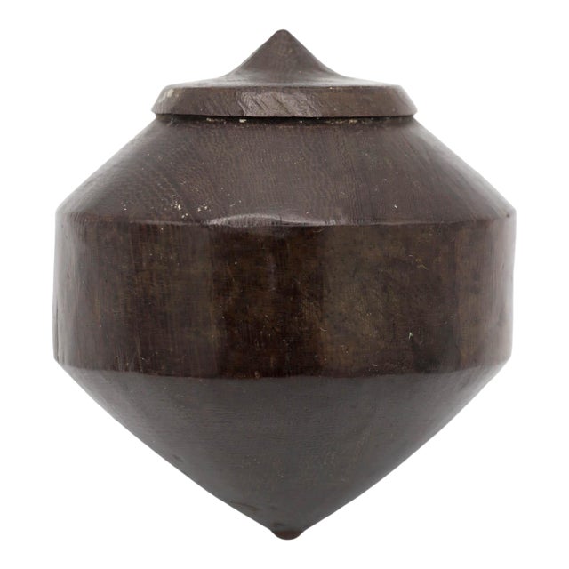Vintage Spinning Wooden Top For Sale