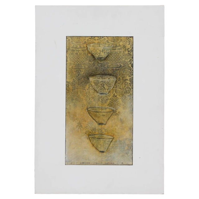 1990s Melanie Millar "Desire/Desire" Contemporary Abstract 1994 For Sale - Image 5 of 5