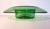 1970s Vintage Green Hand-Blown Glass Centerpiece Bowl, Empoli, Italy, 1970s For Sale - Image 5 of 12