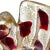 Mid 20th Century Vintage Murano Barovier Toso Red Spots Gold Flecks Italian Art Glass Mid Century Bowl Ashtray For Sale - Image 5 of 6