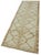 Boho Chic Bohemian Beige Runner Rug For Sale - Image 3 of 7