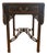 Late 20th Century Sherrill Furniture Mahogany Pembroke Drop-Leaf Side Table – Traditional Federal Style With Brass Hardware For Sale