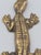 Mid 20th Century Mid 20th Century Solid Brass Lizard Wall Hook For Sale - Image 5 of 11