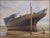 Beached Hull Watercolor Painting George Nattress Signed Monogram - 19th Century, British. Signed on the lower left with a...
