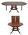 Guy Chaddok Round Distressed Dining Room Table For Sale