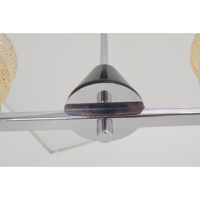 Mid-Century Czechoslovakian Hanging Lamp, 1960s For Sale - Image 14 of 15