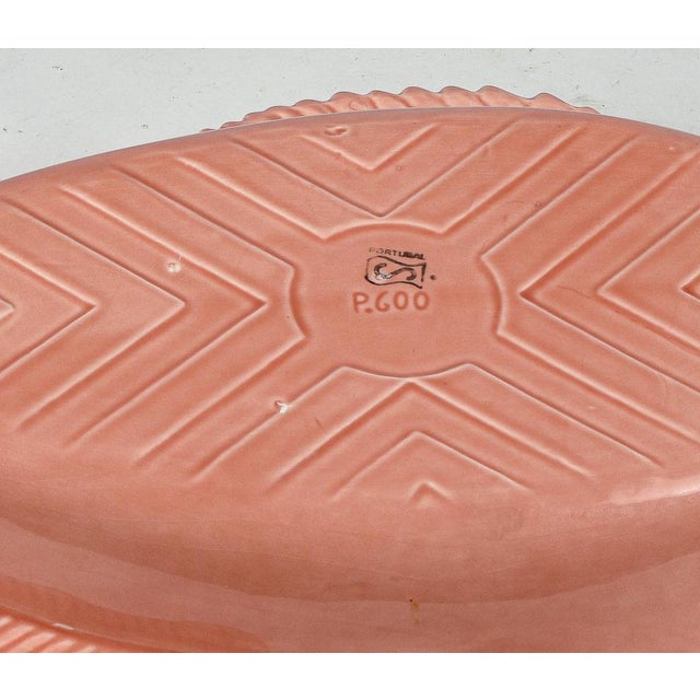 Pink Salmon Colored Plates, Set of 15 For Sale - Image 8 of 10