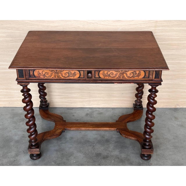 English Charles II Olivewood Oyster Veneer Side Table, circa 1780 For Sale - Image 18 of 18