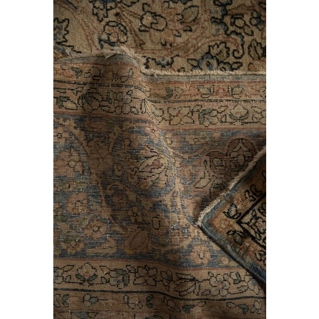 Textile Vintage Tea Washed Kerman Carpet - 10'11" x 19'1" For Sale - Image 7 of 17