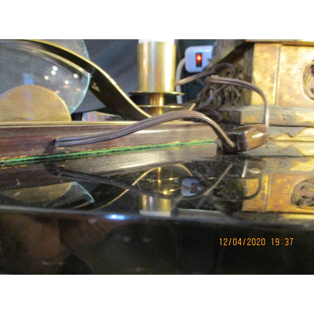 French Art Deco Shelf Lamps - a Pair of 2 For Sale - Image 10 of 11