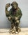 Mid 20th Century Italian Carved Wood Seated Monkey For Sale - Image 9 of 10