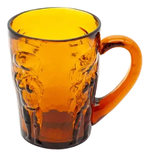 Glass Mug with Figures by Erik Höglund for Boda, Sweden, 1960s