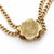 Metal Antique Victorian 14k Yellow Gold Watch Fob Chain With Pearl & Turquoise For Sale - Image 7 of 8