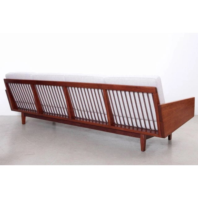 Walnut 4-Seat Sofa by Arden Riddle, USA, 1967 For Sale - Image 6 of 7