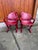 Vintage Dark Red Kangaroo Chairs by Ernst Moeckl, Germany, 1968, Set of 6 For Sale - Image 4 of 9