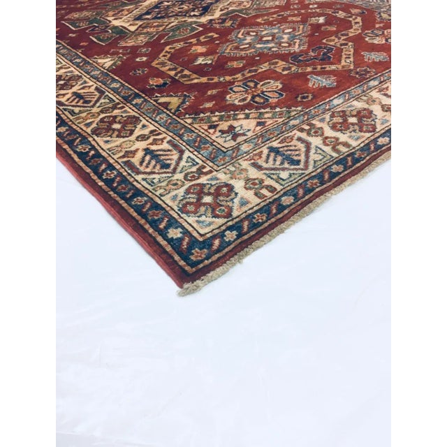 Khotan Ghanzi Wool Rug - 4' X 5'6" For Sale - Image 9 of 10