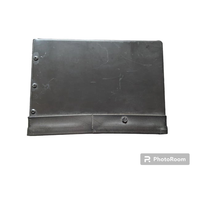 Mid Century Modern Metal and Acrylic Yellow Marquee Letter T For Sale - Image 11 of 12