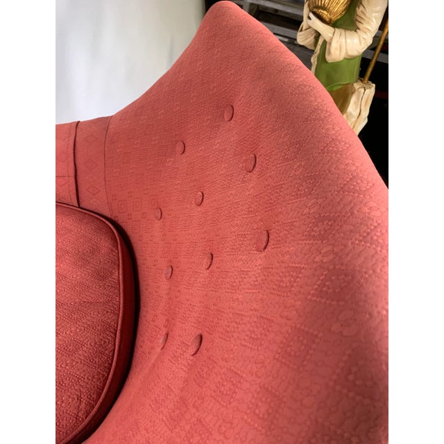 Wood Mid-Century Lawrence Peabody - Craft Assoc. Lounge Chair For Sale - Image 7 of 10