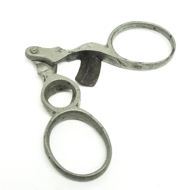Cigar Scissors, Great Britain, 1930s, Set of 2 For Sale - Image 9 of 13
