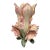 Majolica Parrot Tulip Vase Delphin Massier, Circa 1900 For Sale