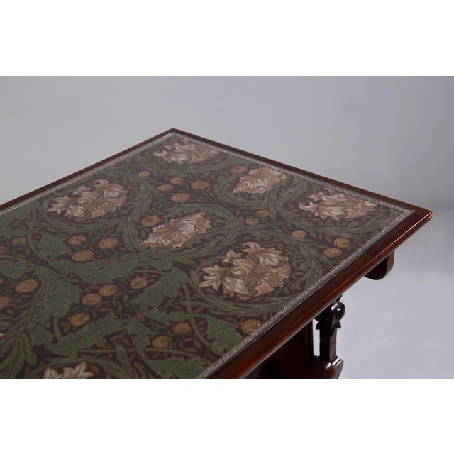 Step back into the luxurious world of the Art Deco era with this exquisite table, a masterpiece of design that captures...