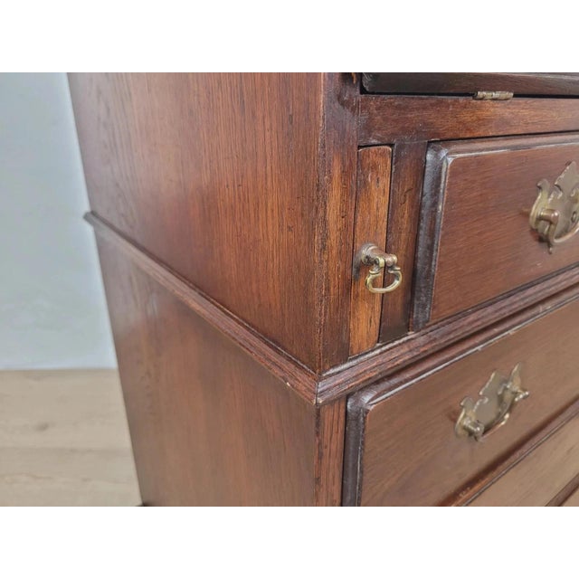 Vintage Secretaire in Oak by Bevan Funnell, 1950 For Sale - Image 9 of 18