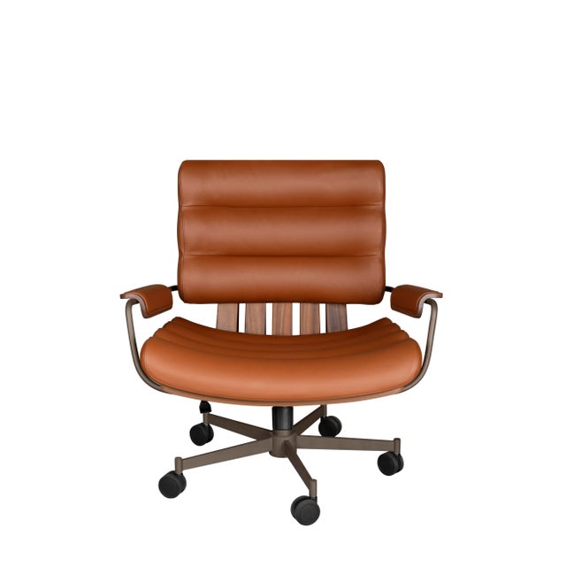 Not Yet Made - Made To Order Thomas I Office Chair by Wood Tailors Club For Sale - Image 5 of 15