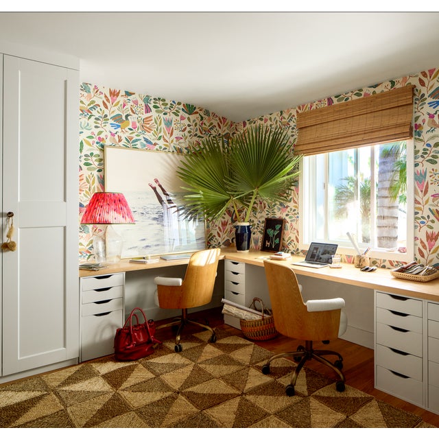 Rush House for Chairish Mavis Seagrass & Corn Husk Rug - 3' x 9' For Sale - Image 6 of 8