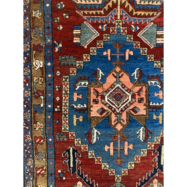 Antique Heriz Runner Rug, 1890s For Sale - Image 14 of 18