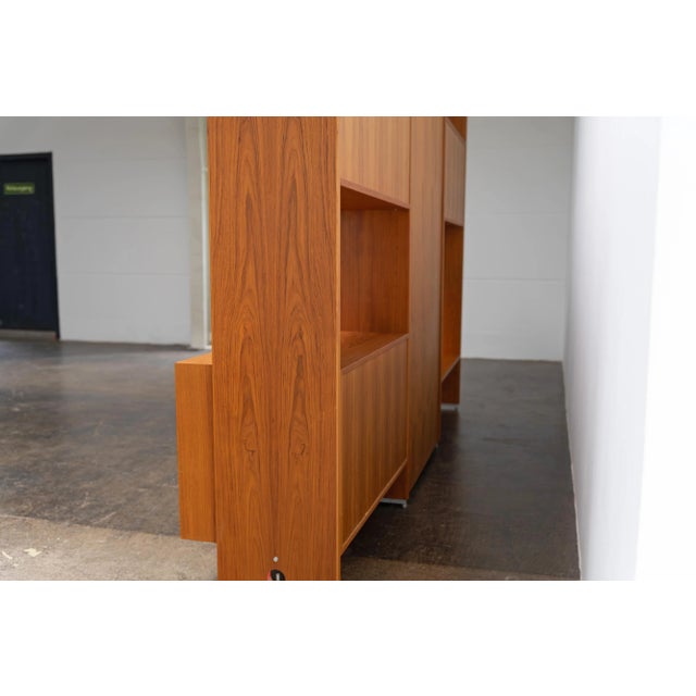 Ry 100 Shelf System with Teak Fold-Out Bed by Hans J. Wegner for Ry Møbler, Denmark, 1960s For Sale - Image 10 of 12