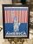 Mid-Century Modern Patriotic Statue of Liberty Framed 8x10 Art - Blue & Red For Sale - Image 3 of 3