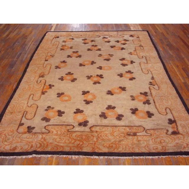 19th Century N. Chinese Mongolian Carpet. 7' x 9'6 - 213 x 290