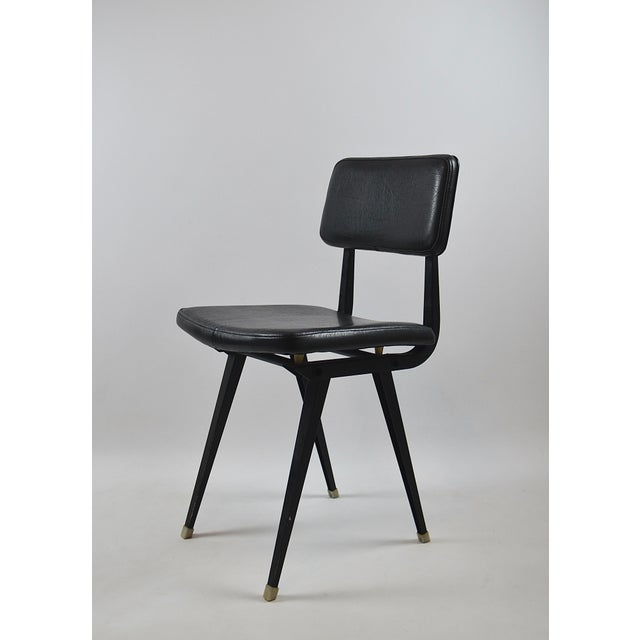 Industrial Chair in the style of Friso Kramer and Wim Rietveld, 1950s For Sale - Image 16 of 18