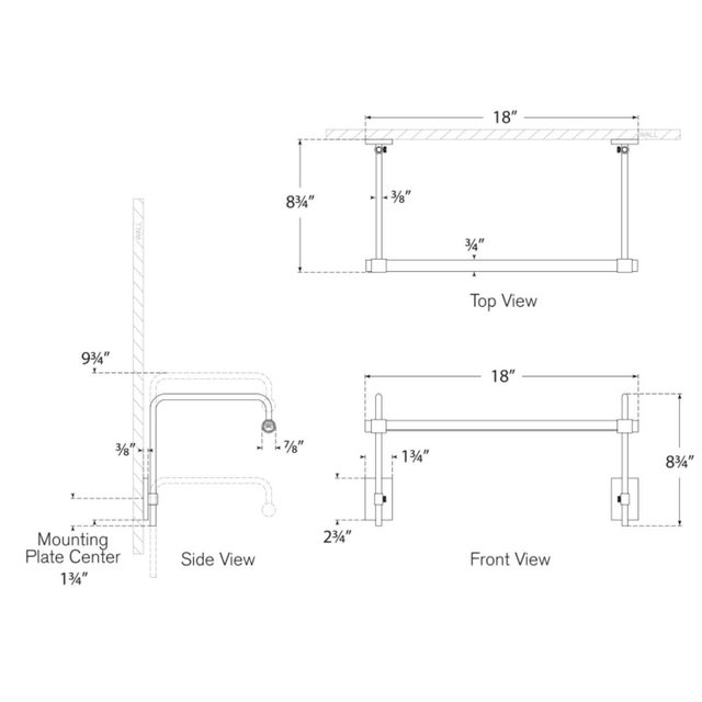 Thomas O'Brien for Visual Comfort Signature Kidd 18" Frame Mount Picture Light in Bronze For Sale - Image 12 of 14