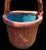 Late Qing Dynasty Hand Painted/Woven Chinese Fishers Basket For Sale - Image 4 of 18