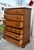 Brown Vintage Taylor-Jamestown Solid Cherry Traditional Style Chest on Chest For Sale - Image 8 of 13